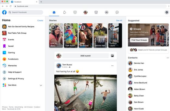Facebook Unveils Major App Redesign With Focus on Groups