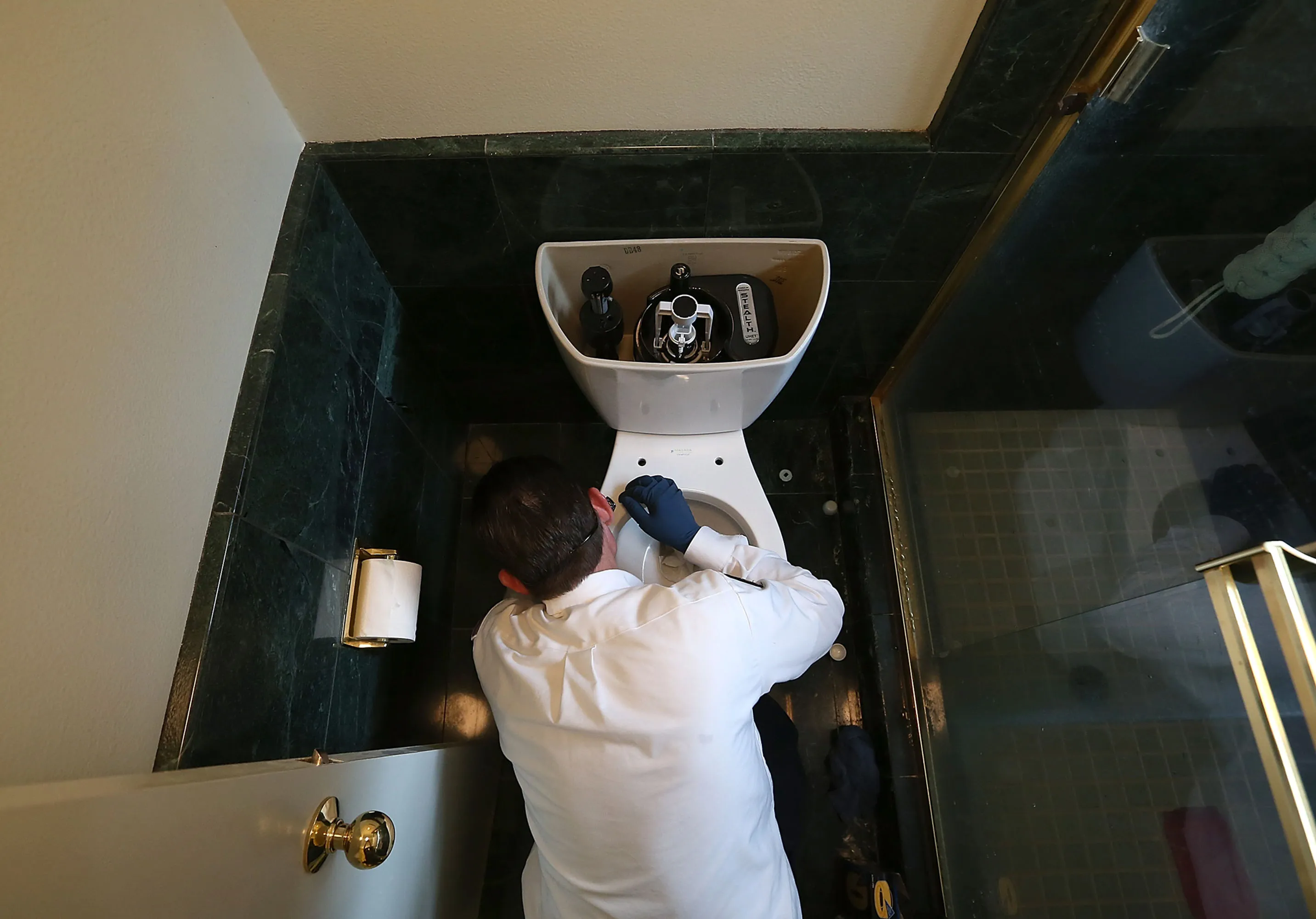 Plumber Install Water Saving Devices In Home
