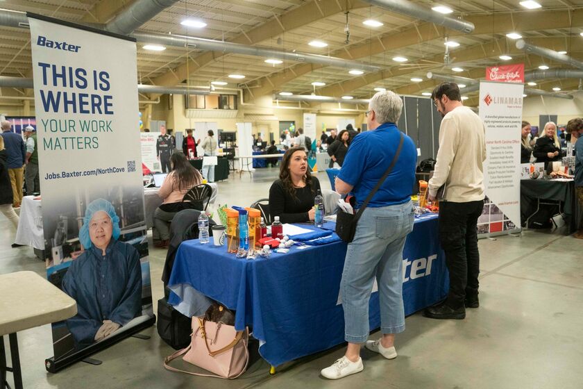 Western North Carolina Job Fair Ahead Of Initial Jobless Claims