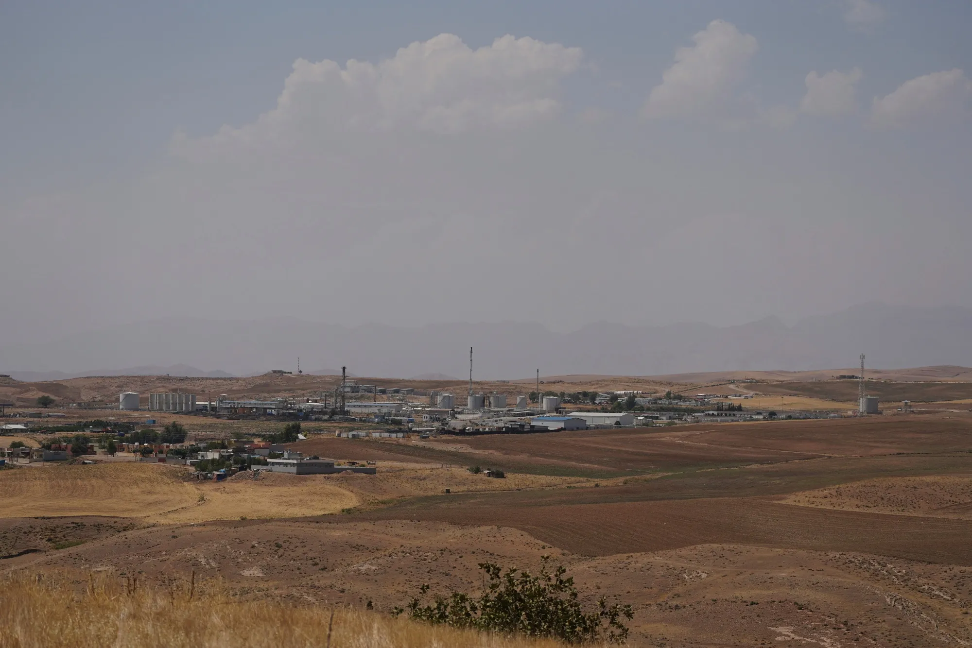 An oil field in the Kurdistan region of Iraq.
