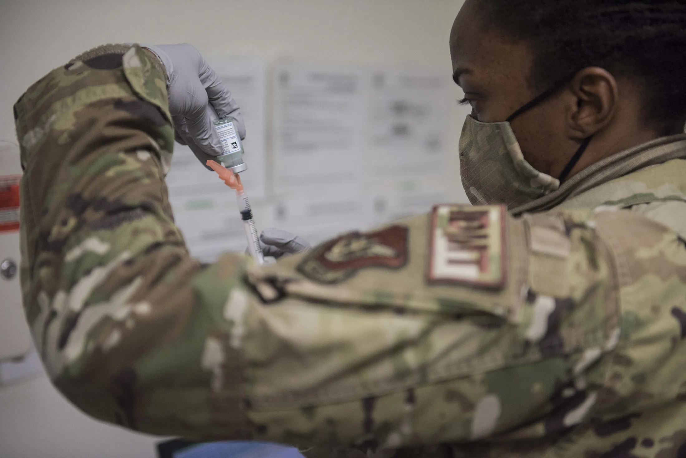 U.S. Forces Begin Administering Initial Doses Of Covid-19 Vaccine