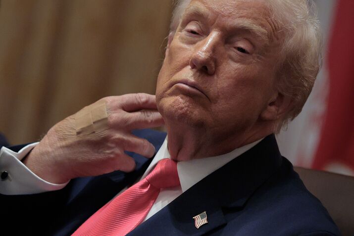 President Trump Meets With His Cabinet At The White House