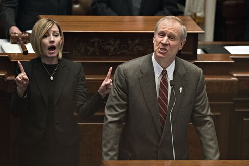Illinois Governor Bruce Rauner