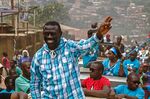 Kizza Besigye in Kampala in 2016.