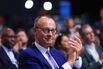 Christian Democratic Union (CDU) Leader Friedrich Merz Addresses Party Convention
