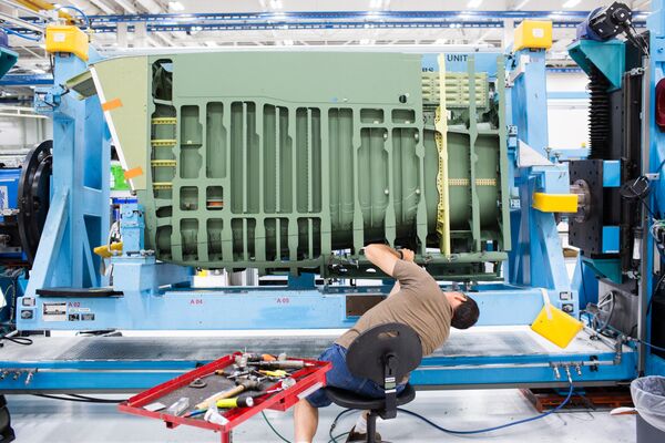 A Boeing Co. Defense, Space & Security Testing & Production Facility Amid $3.9 Billion New Air Force One Contract