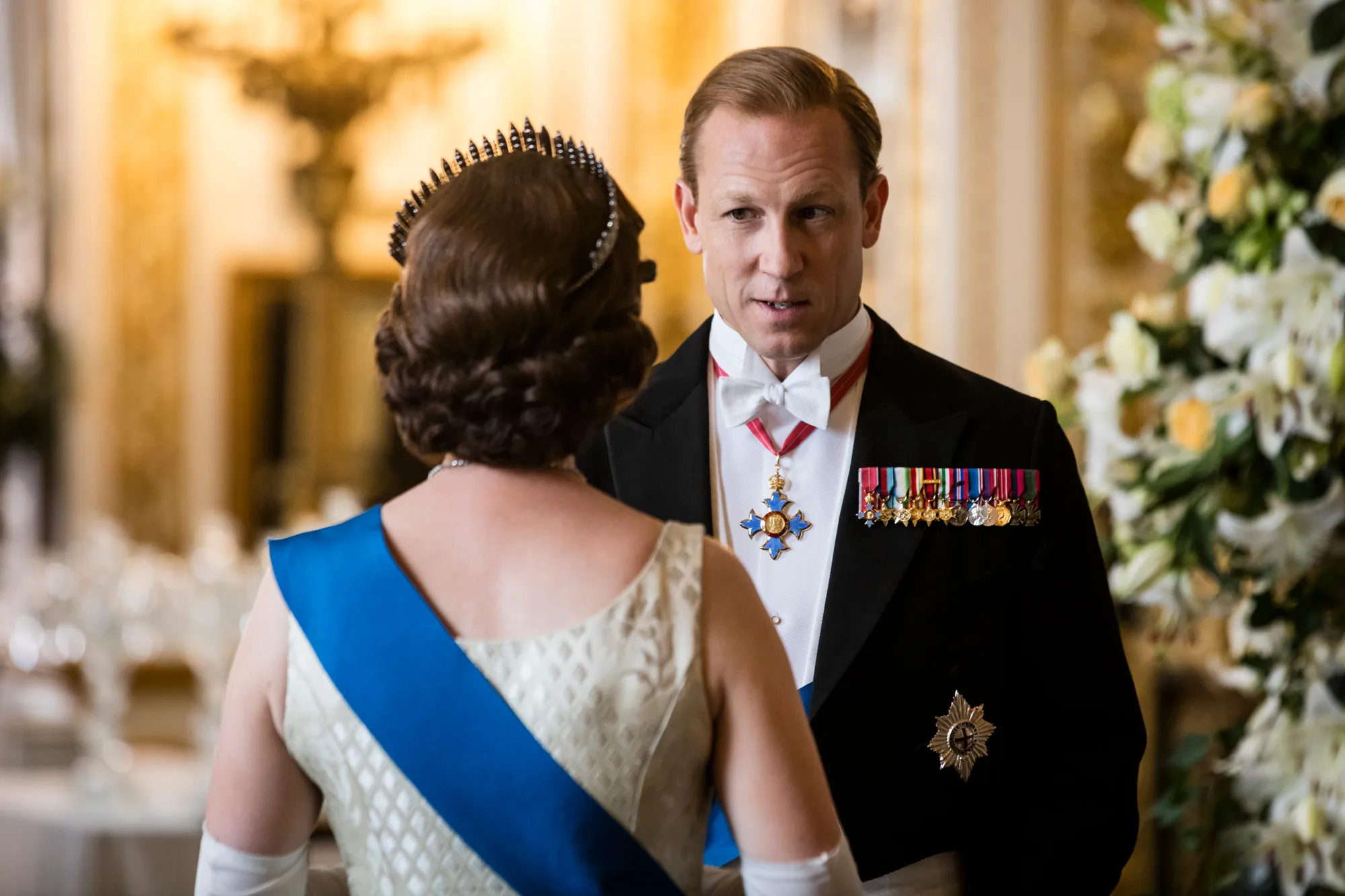 Tobias Menzies plays Prince Philip in the Netflix drama “The Crown.”