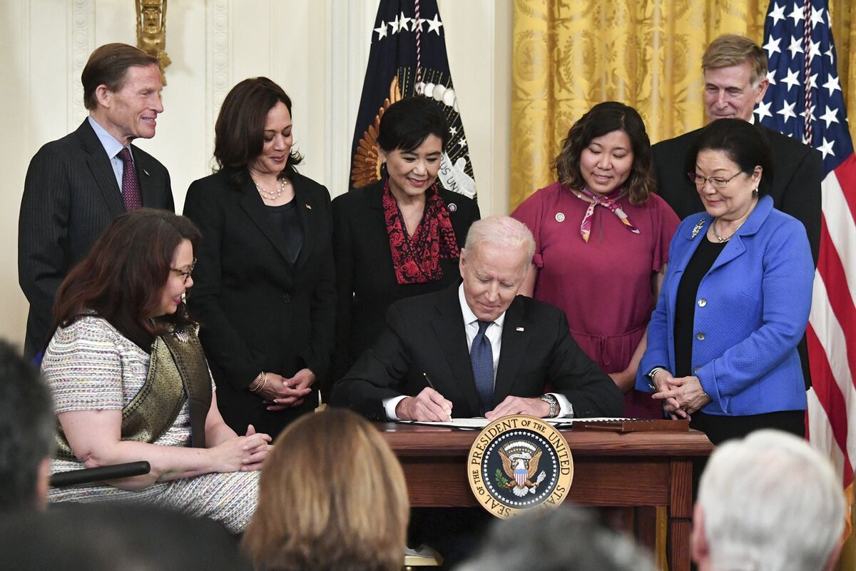 After Attacks On Asian Americans, Joe Biden Signs Bill To Fight Hate ...