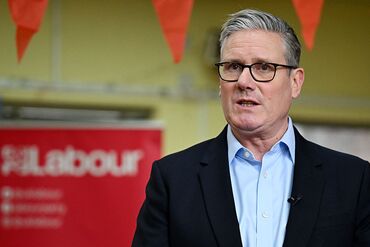Keir Starmer Meets With Labour Activists In West London Amid Local Election Losses