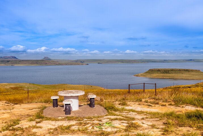 The Sterkfontein Dam in South Africa.