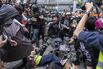 Demonstrators Attend Mass Rally In Hong Kong's City Center