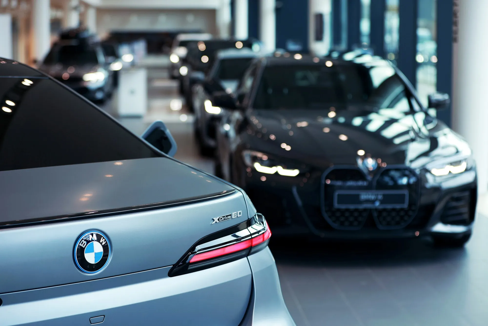 A BMW showroom in Berlin