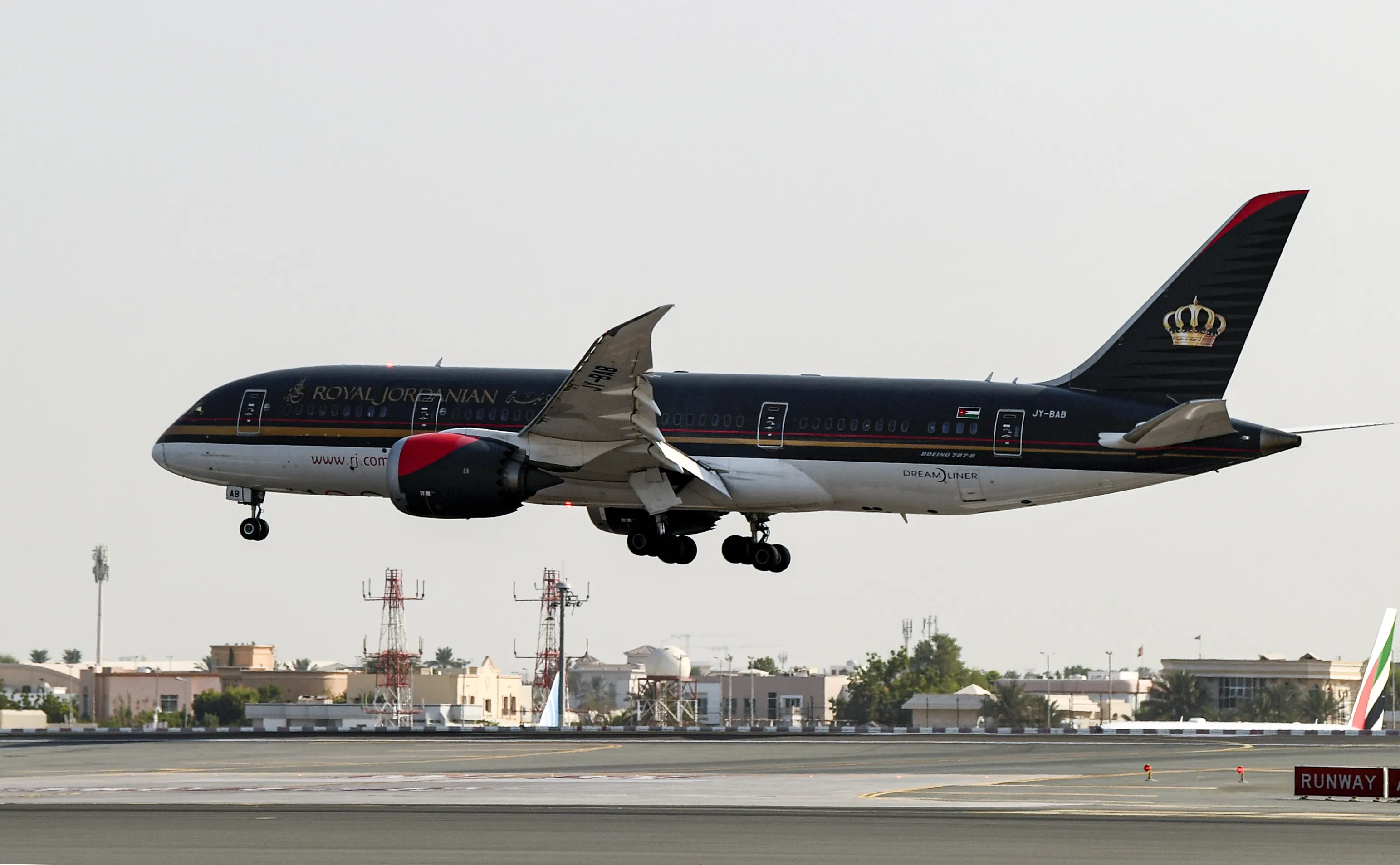Royal Jordanian Airlines Boeing 787-8 Dreamliner.
