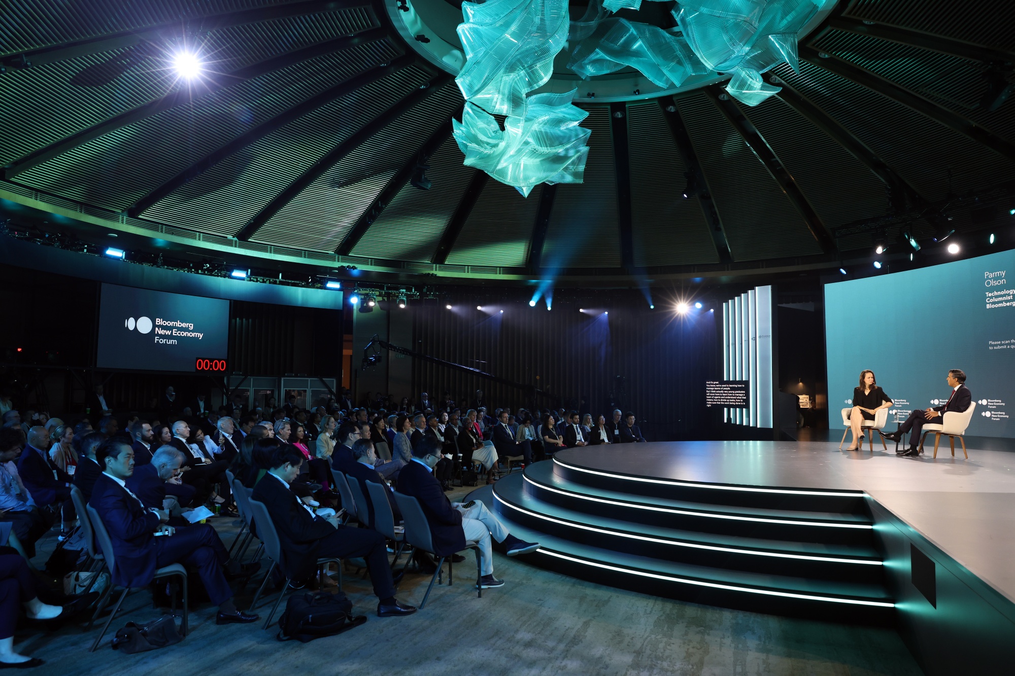 The Bloomberg New Economy Forum in Singapore.