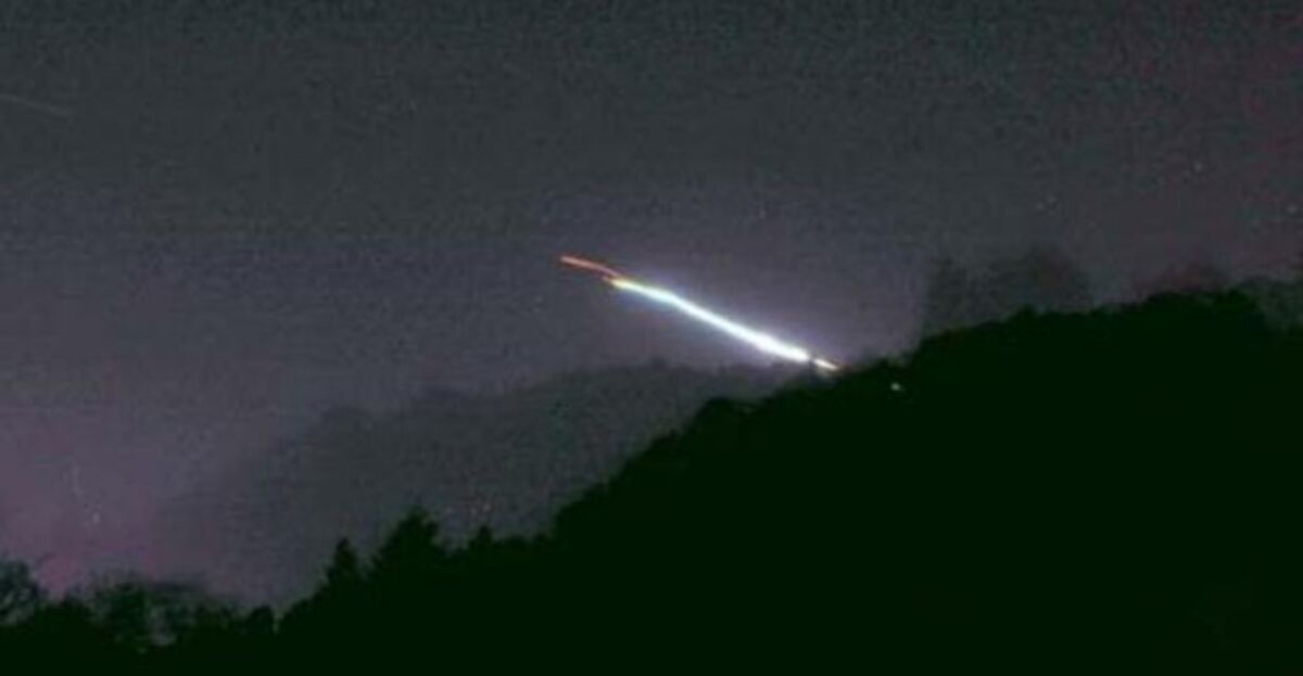 Huge Fireball in the Sky Shocks San Francisco photo