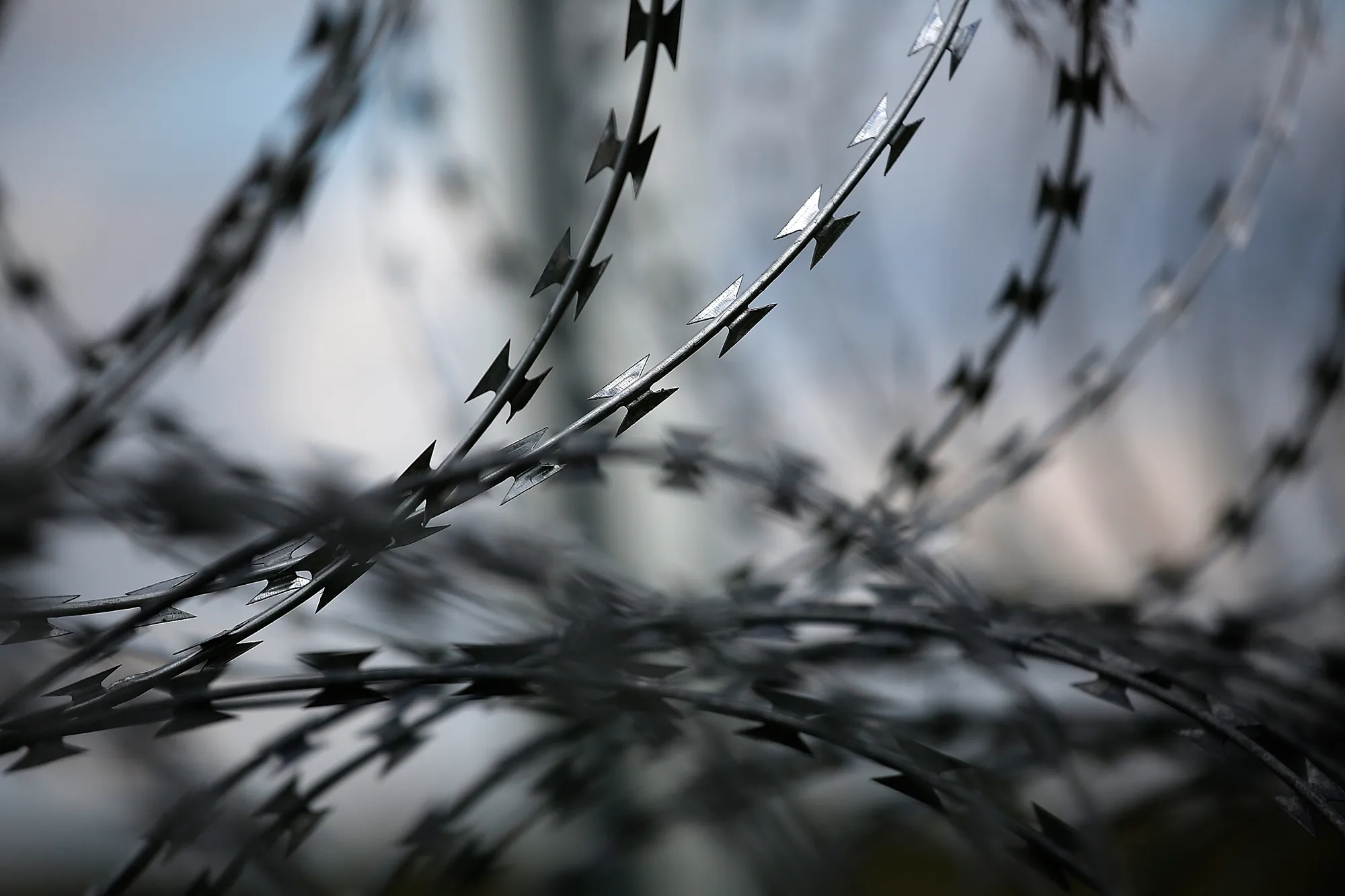 Border prison barbed wire GETTY Sub