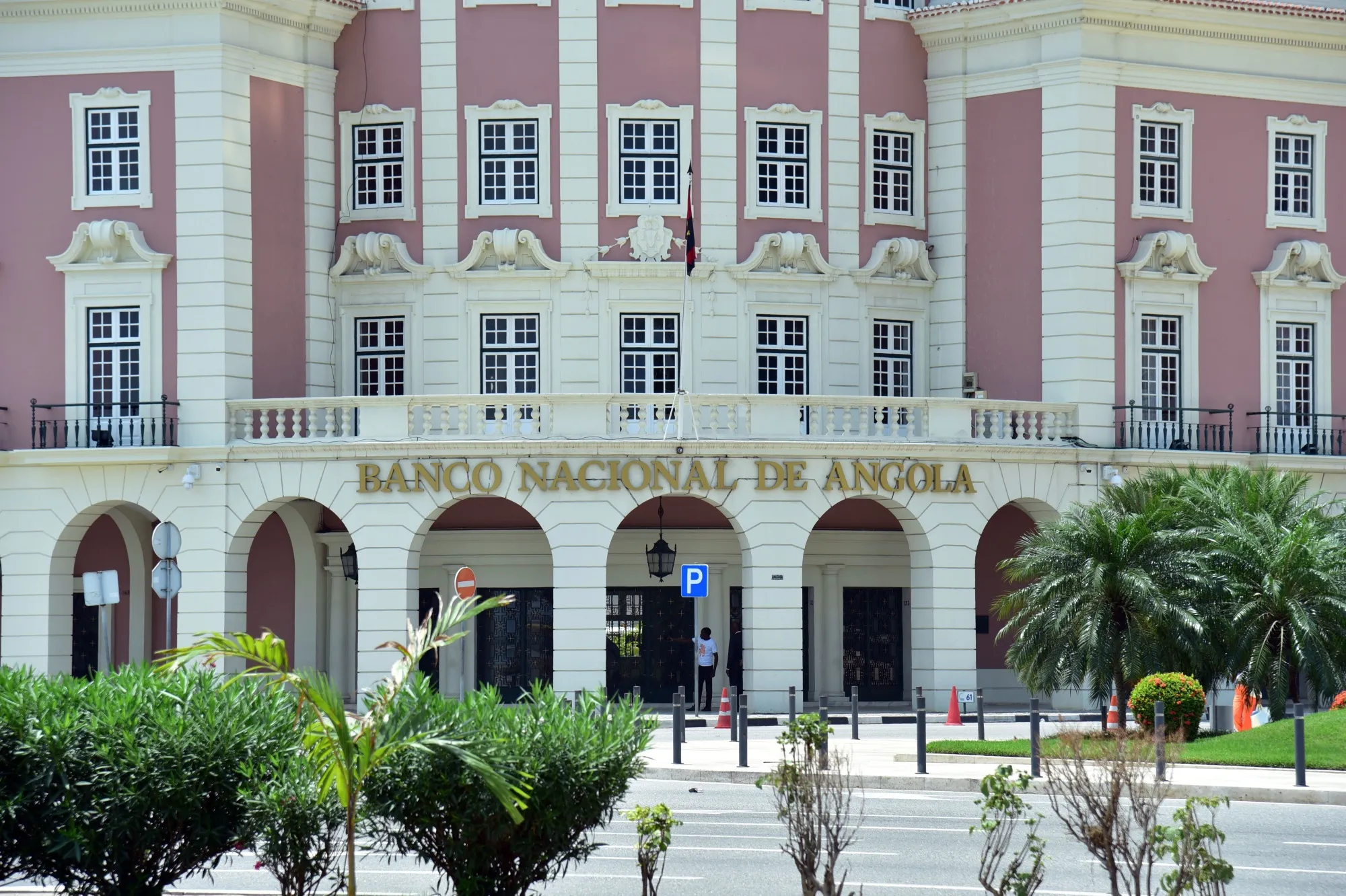 The National Bank of Angola in Luanda, Angola.