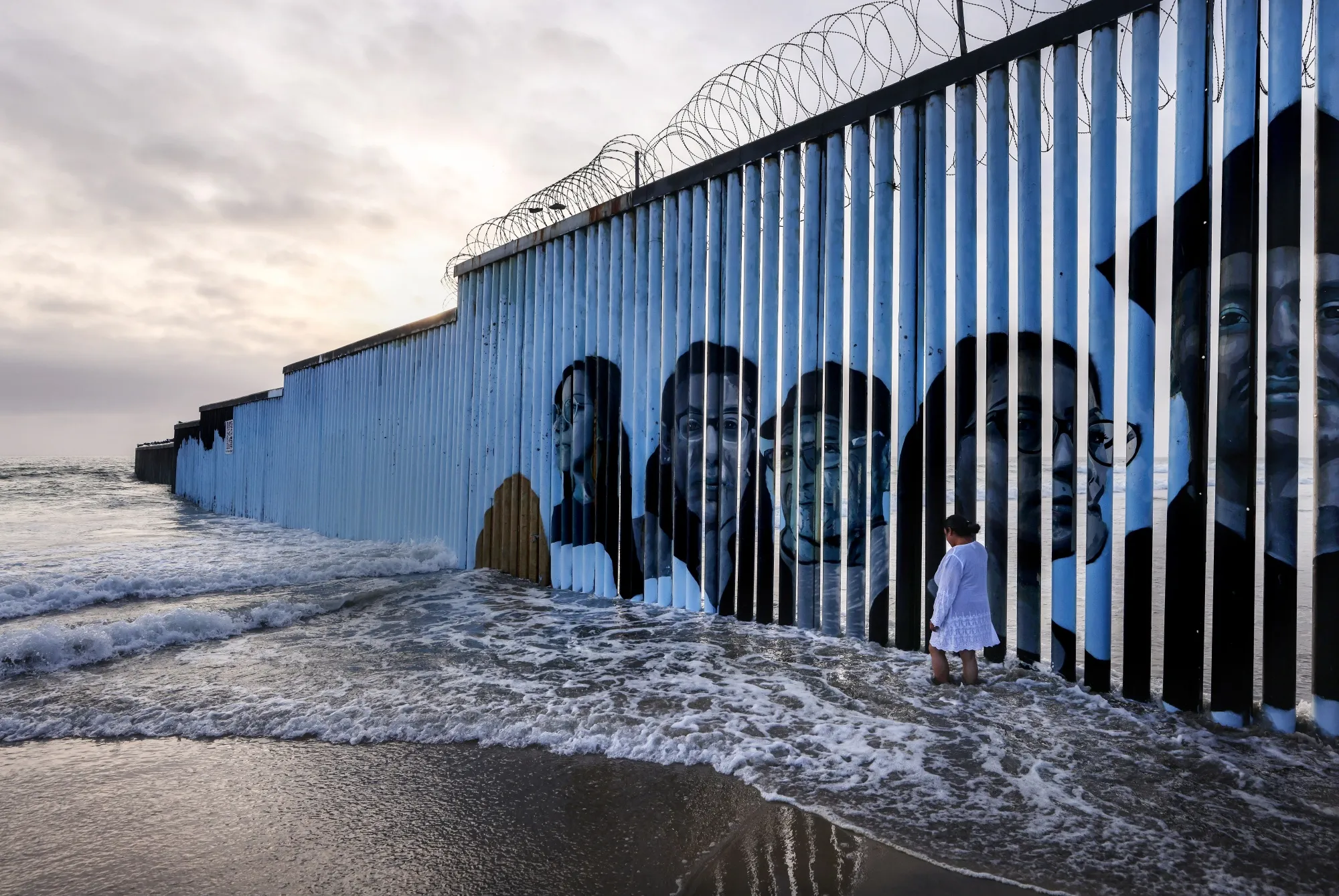 Migrants Huddle In Camps And Shelters In Tijuana Waiting To Cross Into U.S.