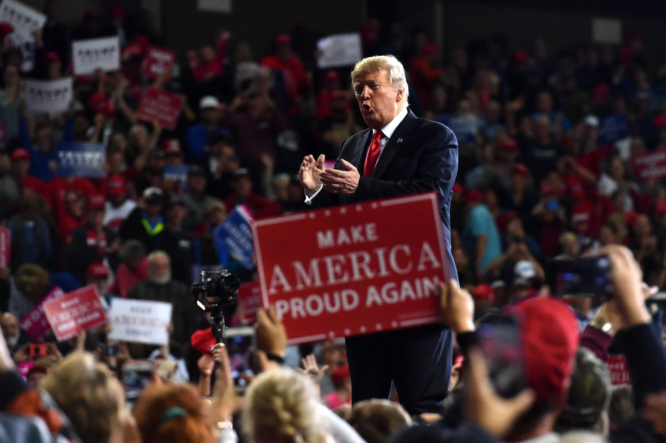 The prime suspect for slowing global growth lives in the White House.