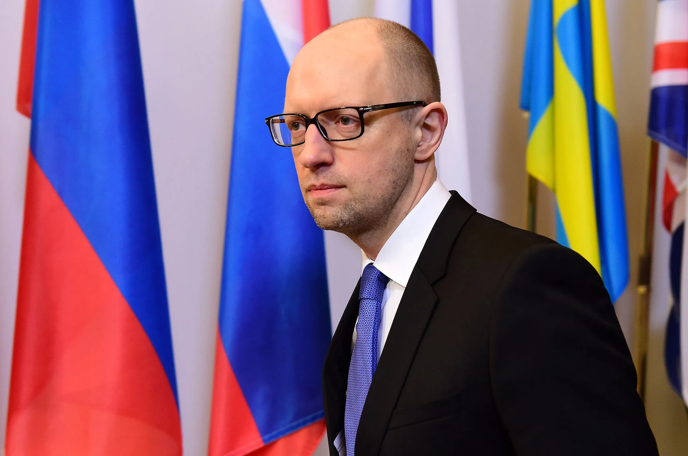 Ukrainian Prime Minister Arseniy Yatsenyuk.
