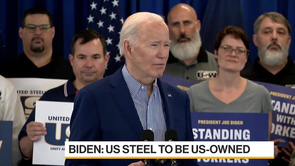 US Steel ‘Guaranteed’ to Stay American-Owned, President Biden Says