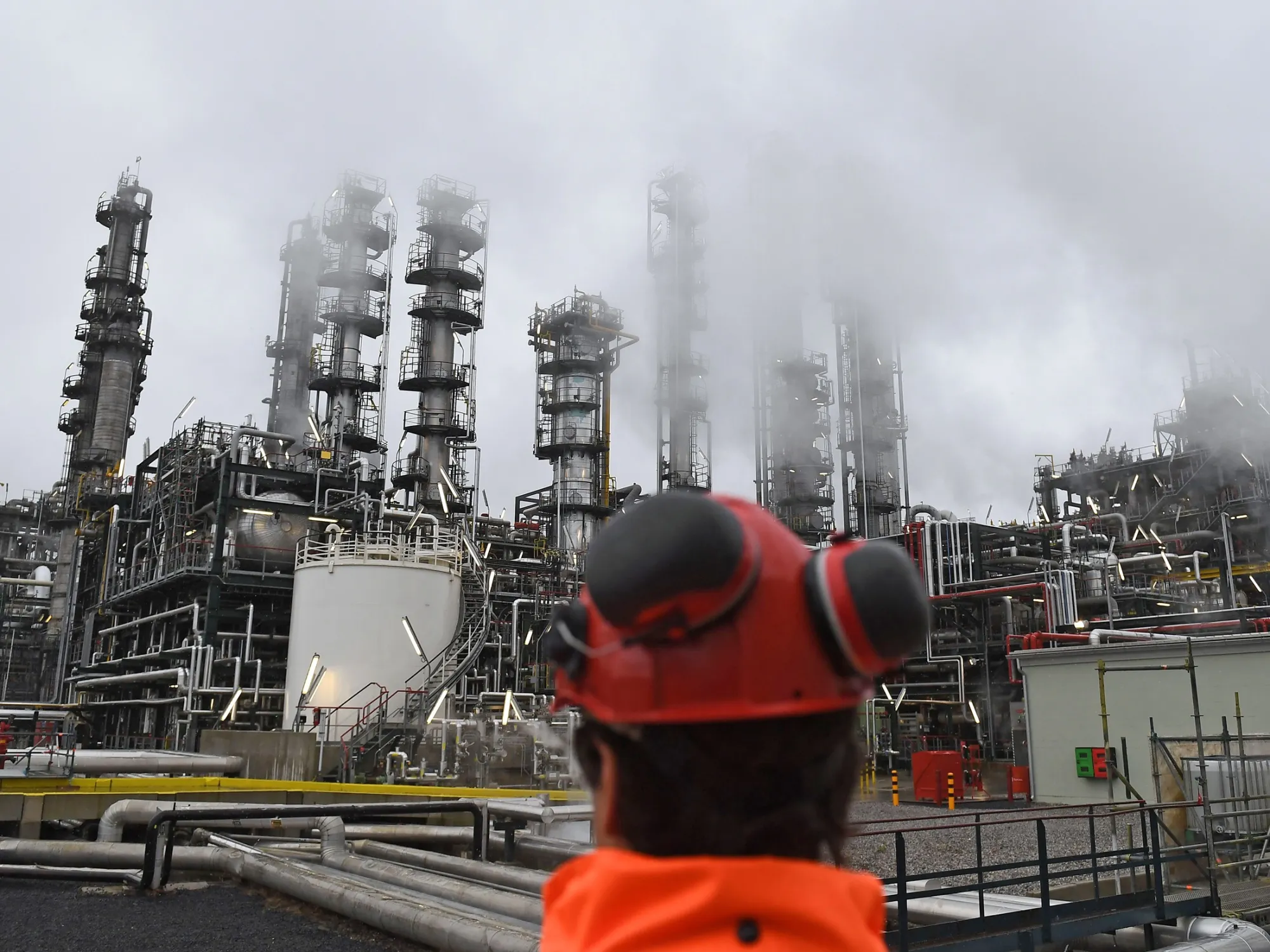 BELGIUM-ECONOMY-ENERGY-TOTAL-REIFNERY