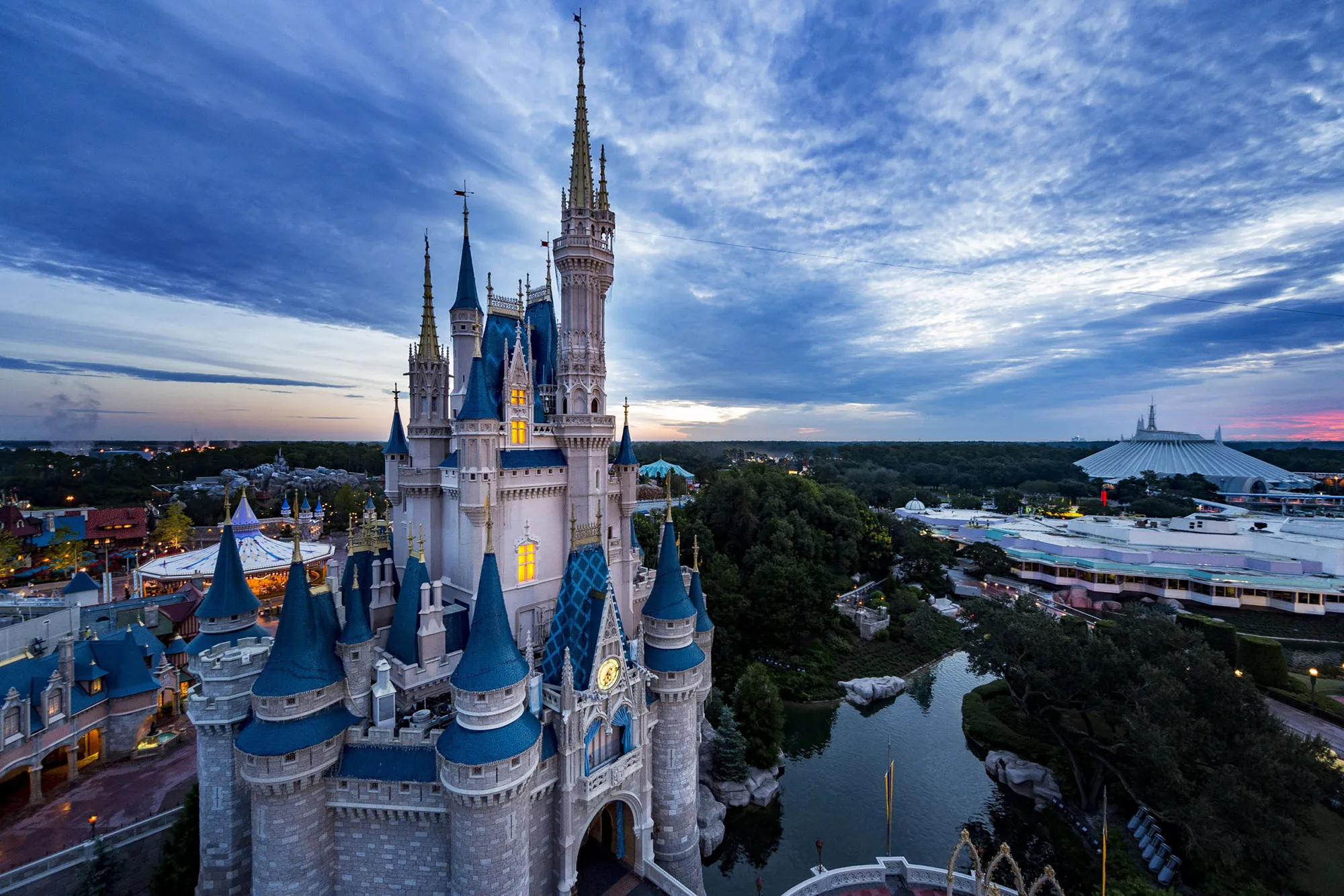 The Magic Kingdom Park in Walt Disney World.