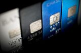 Visa Inc. Illustrations With New Chip Ahead Of Earnings Figures 
