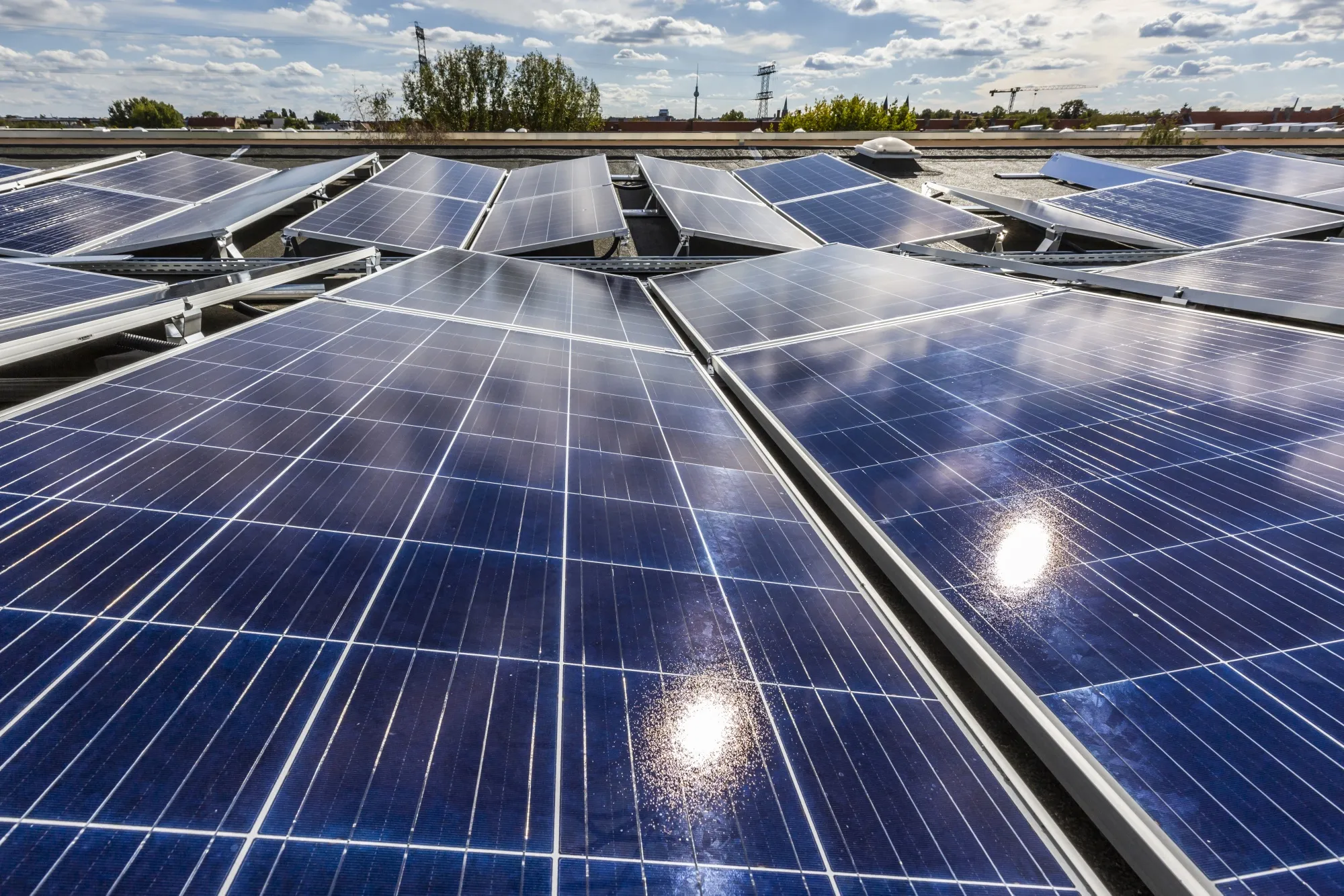 Residential Solar Power Installation In Germany