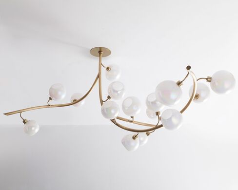 A chandelier by Jeff Zimmerman