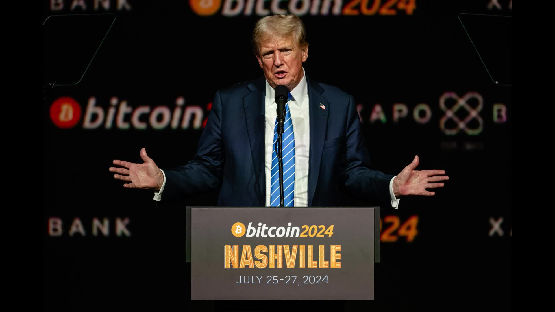 Watch Bitcoin Flirts With $70,000 After Trump Bump - Bloomberg