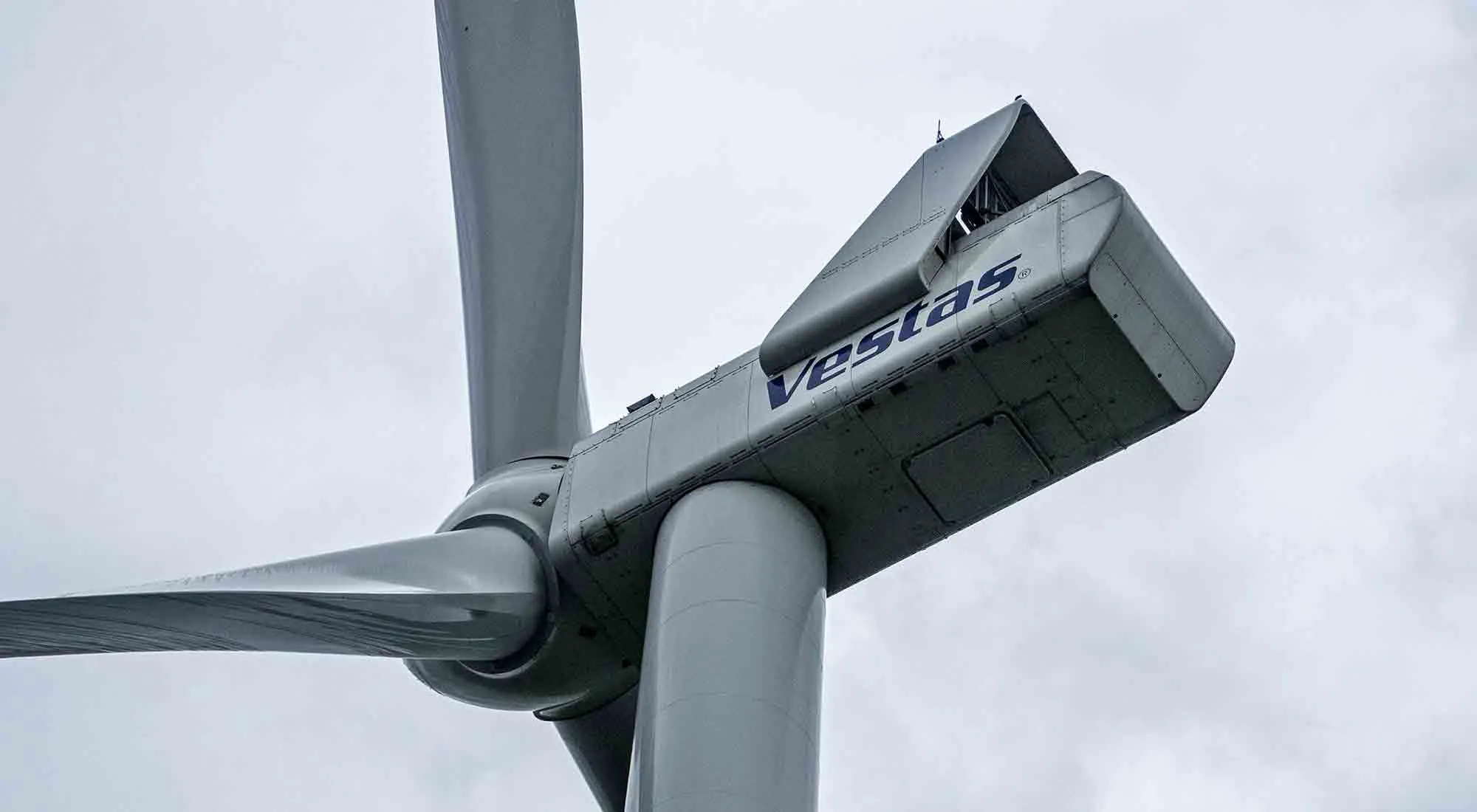 A&nbsp;Vestas V150 wind turbine.