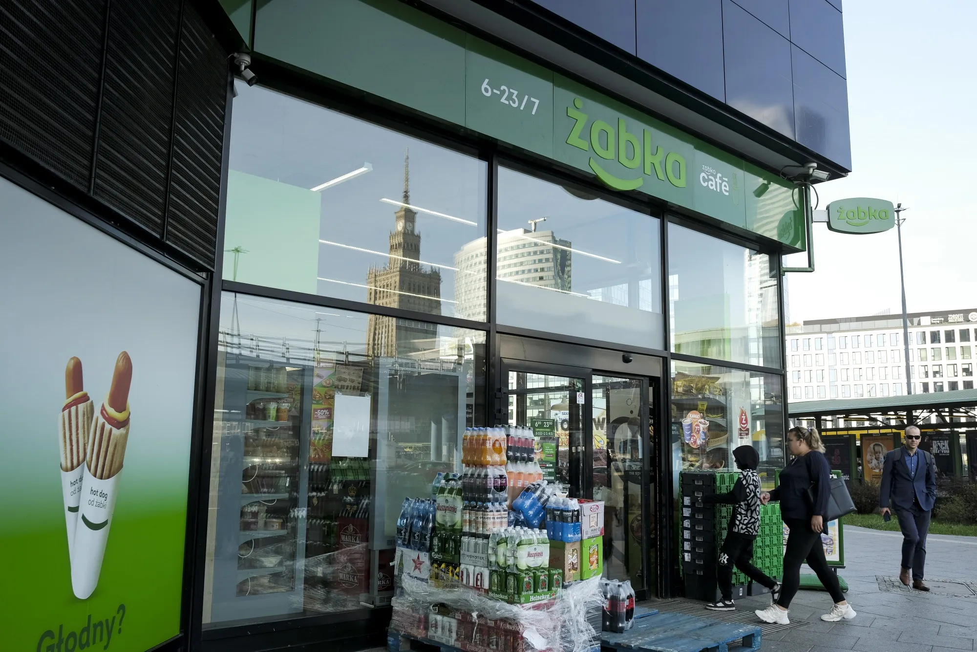 A Zabka store in Warsaw.
