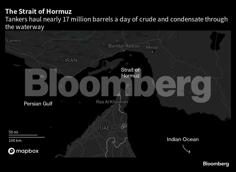 The Strait of Hormuz | Tankers haul nearly 17 million barrels a day of crude and condensate through the waterway