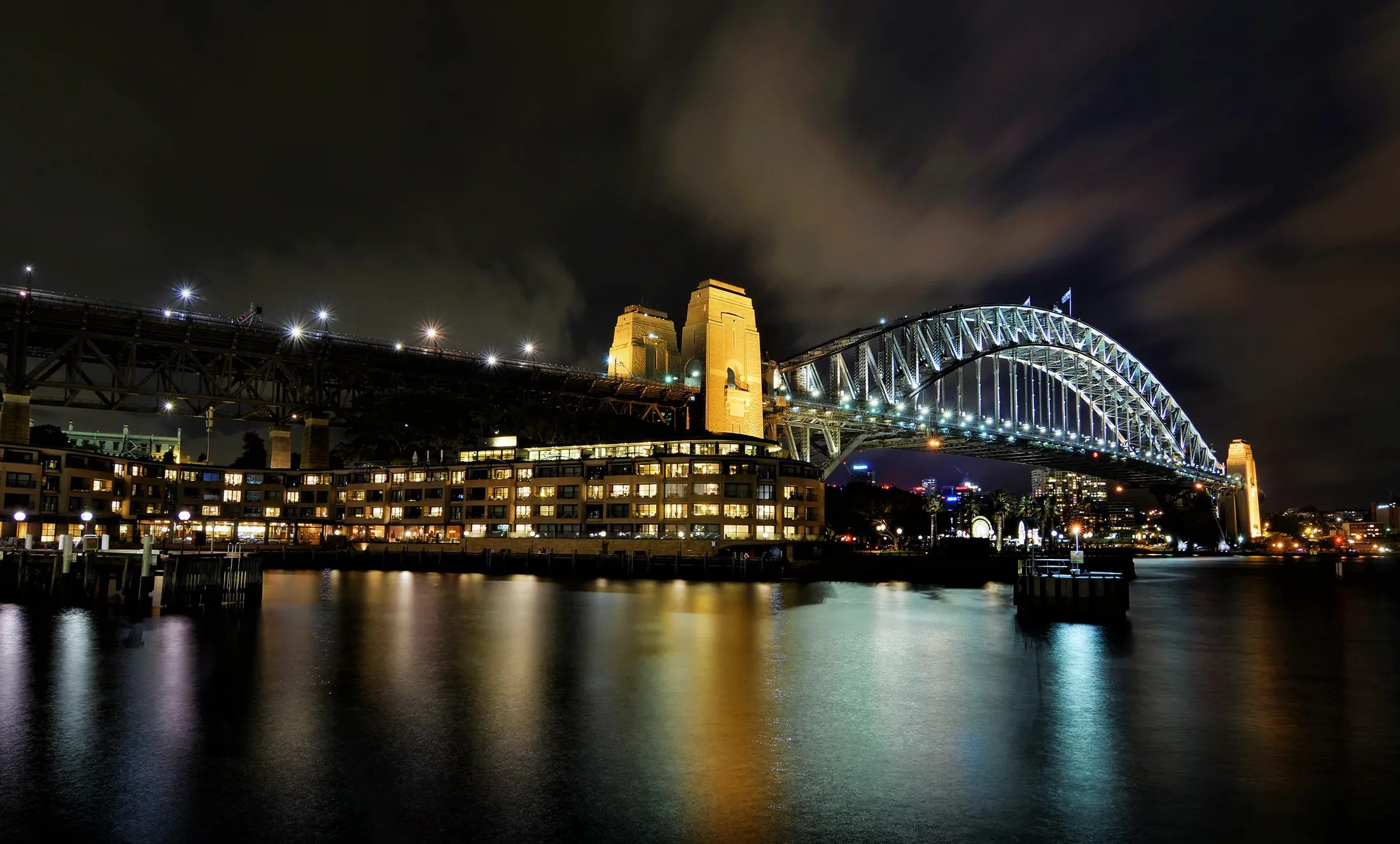 The Sydney Harbour Bridge
