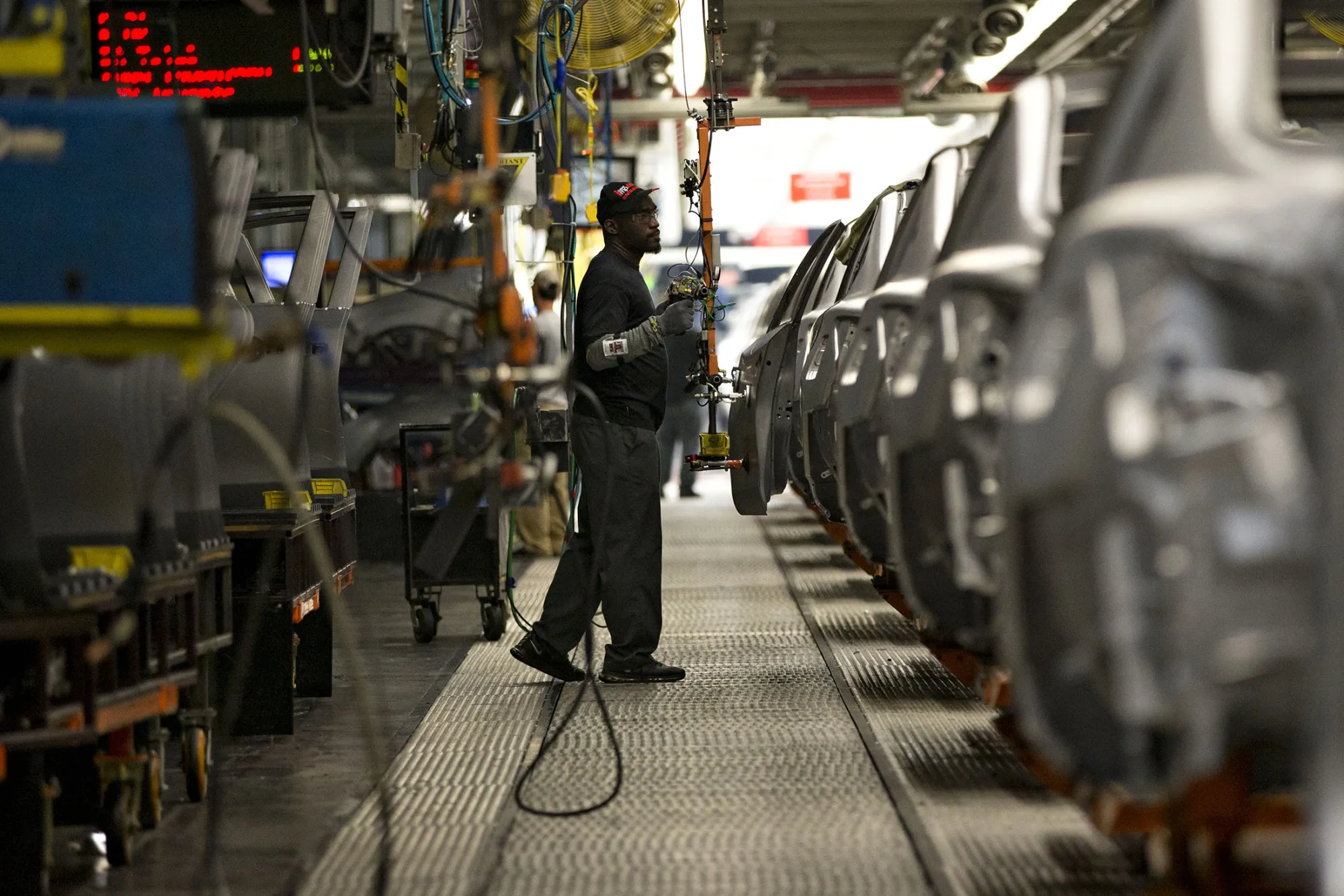 A Nissan Motor Co. manufacturing plant in Canton, Mississippi, on Sept. 8, 2016.
