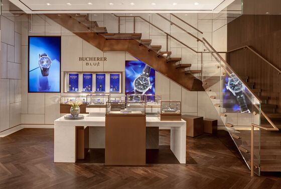 The Best Blue Watches at the Dazzling New Bucherer 1888 Boutique