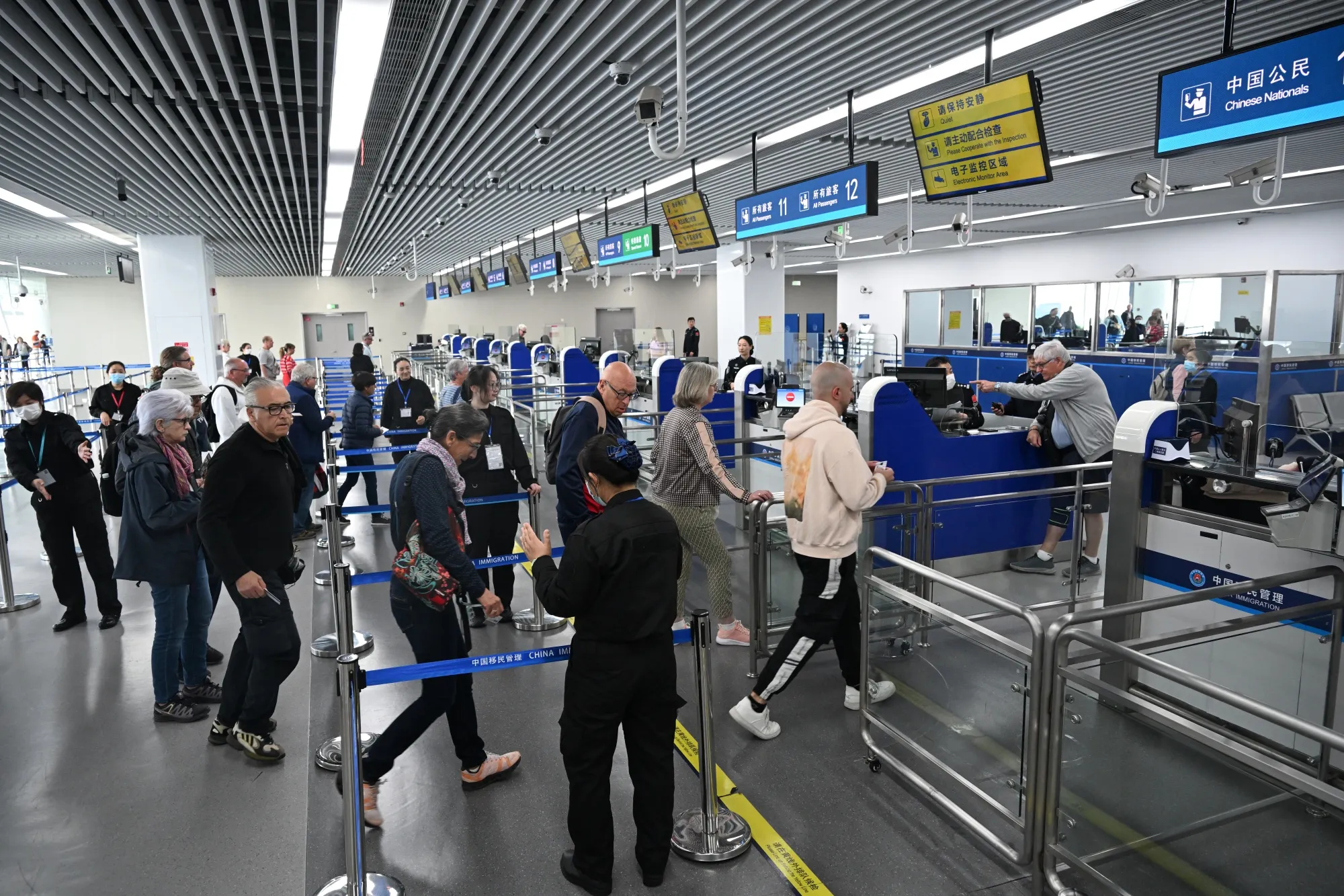 China is courting foreign tourists.
Photo: VCG/Getty Images