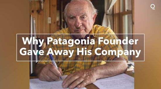 relates to Why Patagonia’s Founder Gave Away his Company