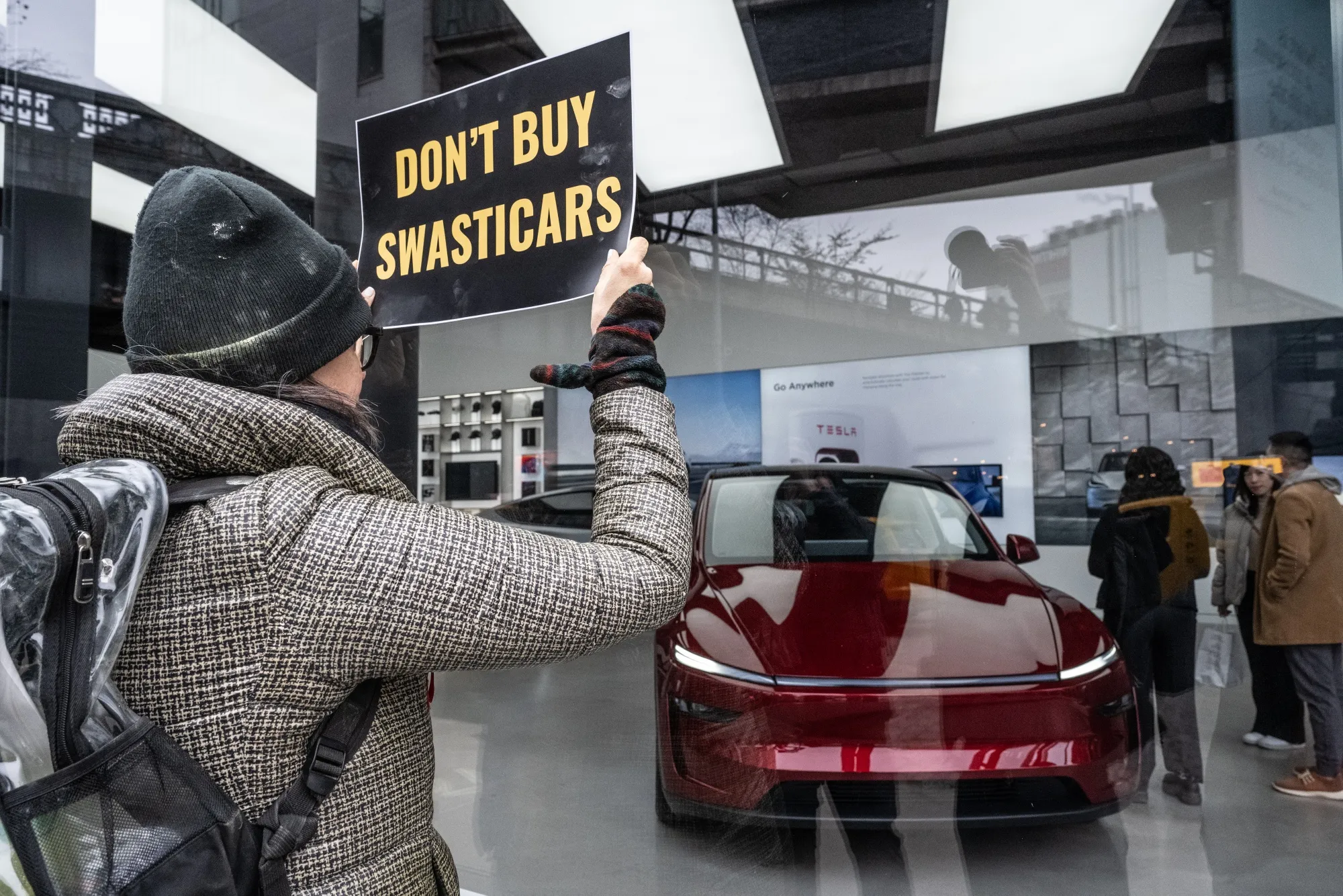 Musk has bigger problems in China, even if it's untouched by the #teslatakedown movement.
