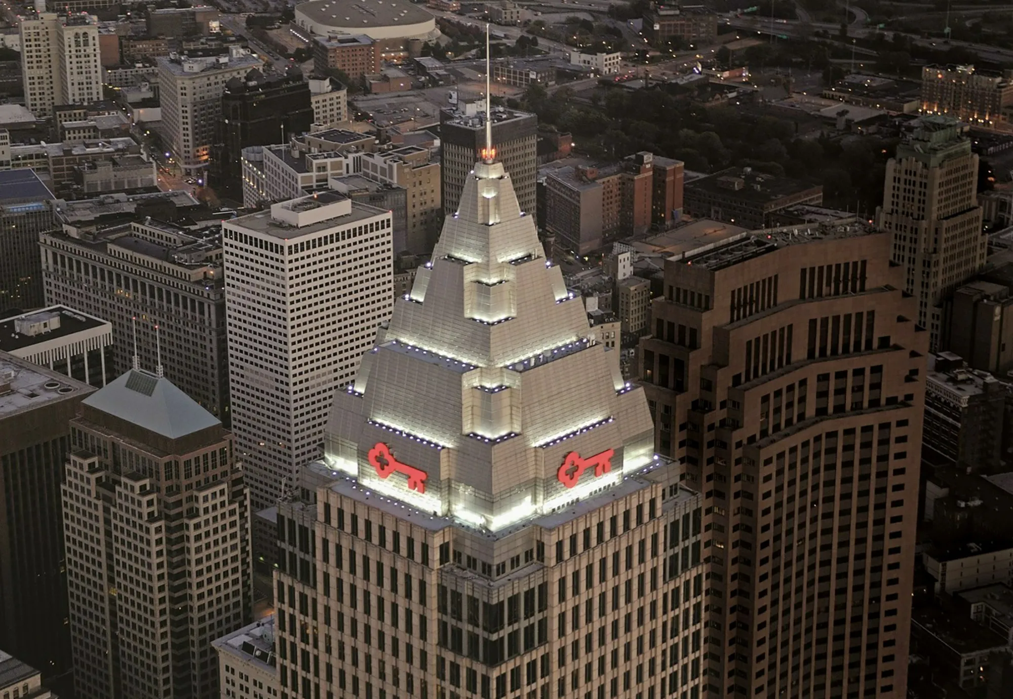 Key Tower, the headquarters of KeyCorp, in Cleveland.