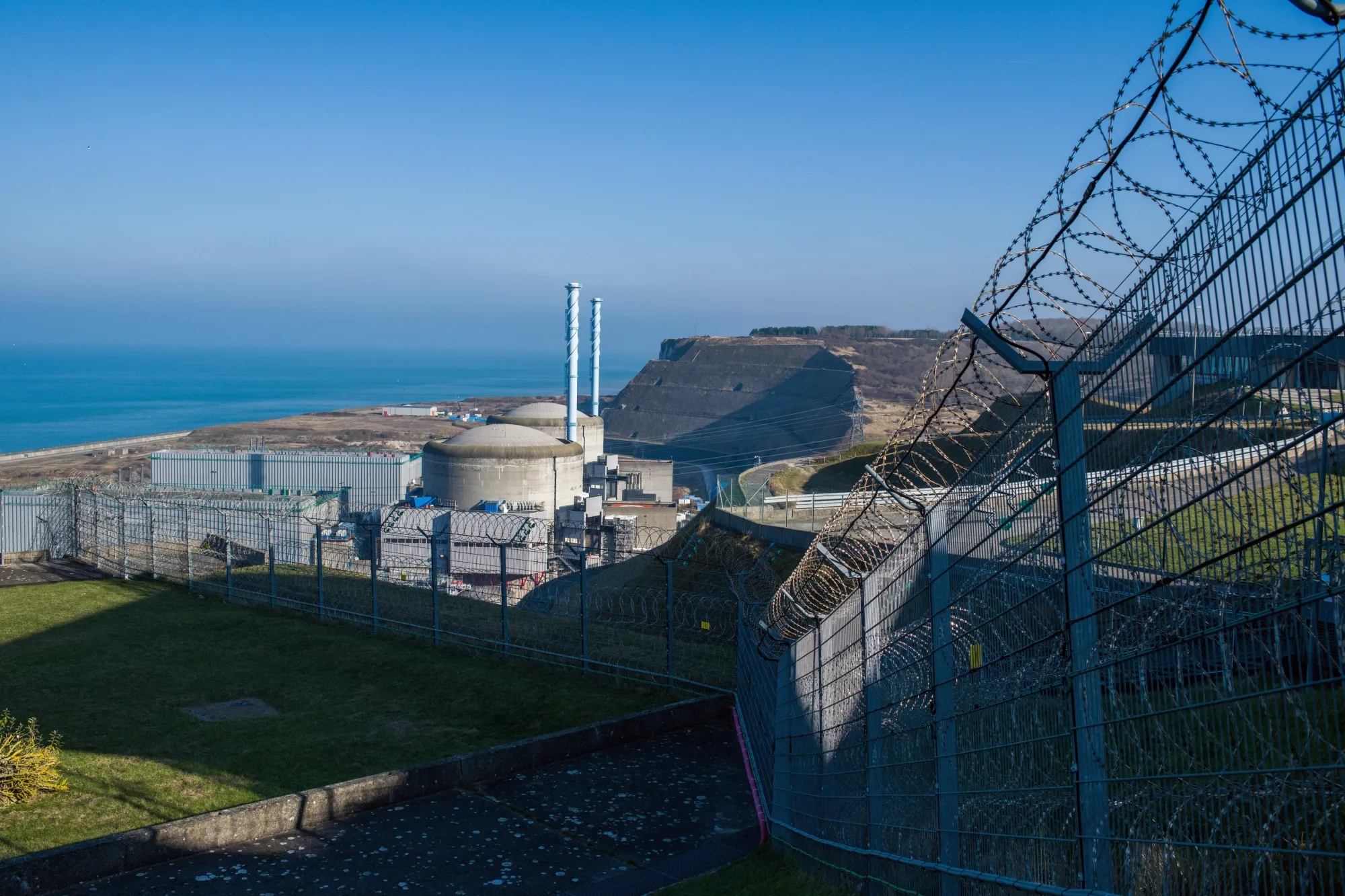 The Penly nuclear power plant&nbsp;in Penly, Normandy, France.