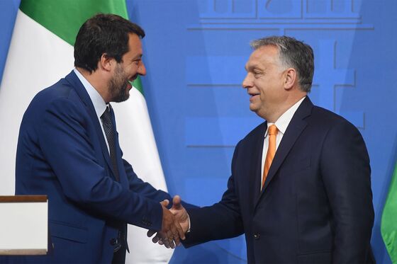 Hungary's Orban Vows Closer Salvini Ties But Keeps Options Open