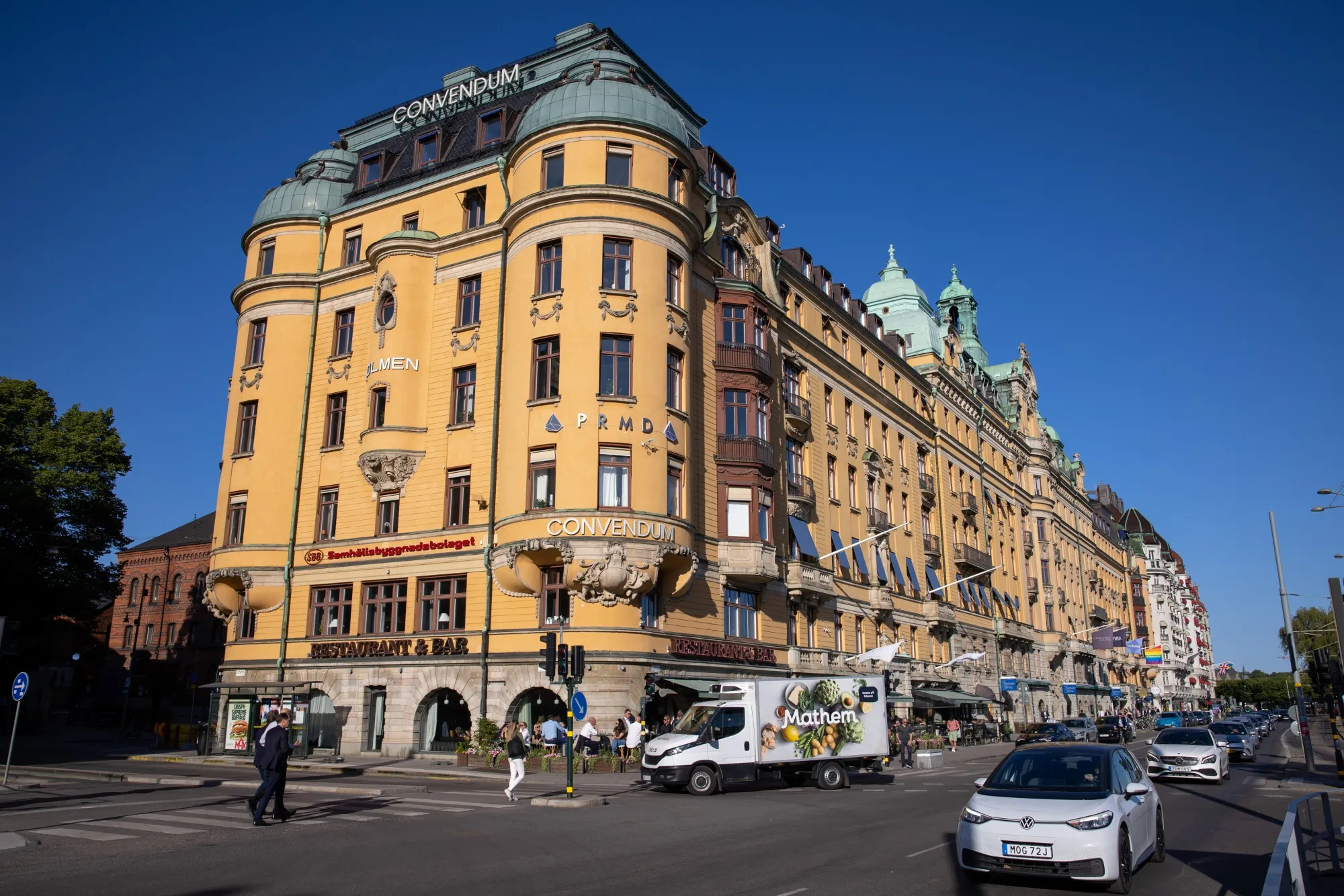 The building housing the headquarters of Samhallsbyggnadsbolaget i Norden AB&nbsp;(SBB) in Stockholm.