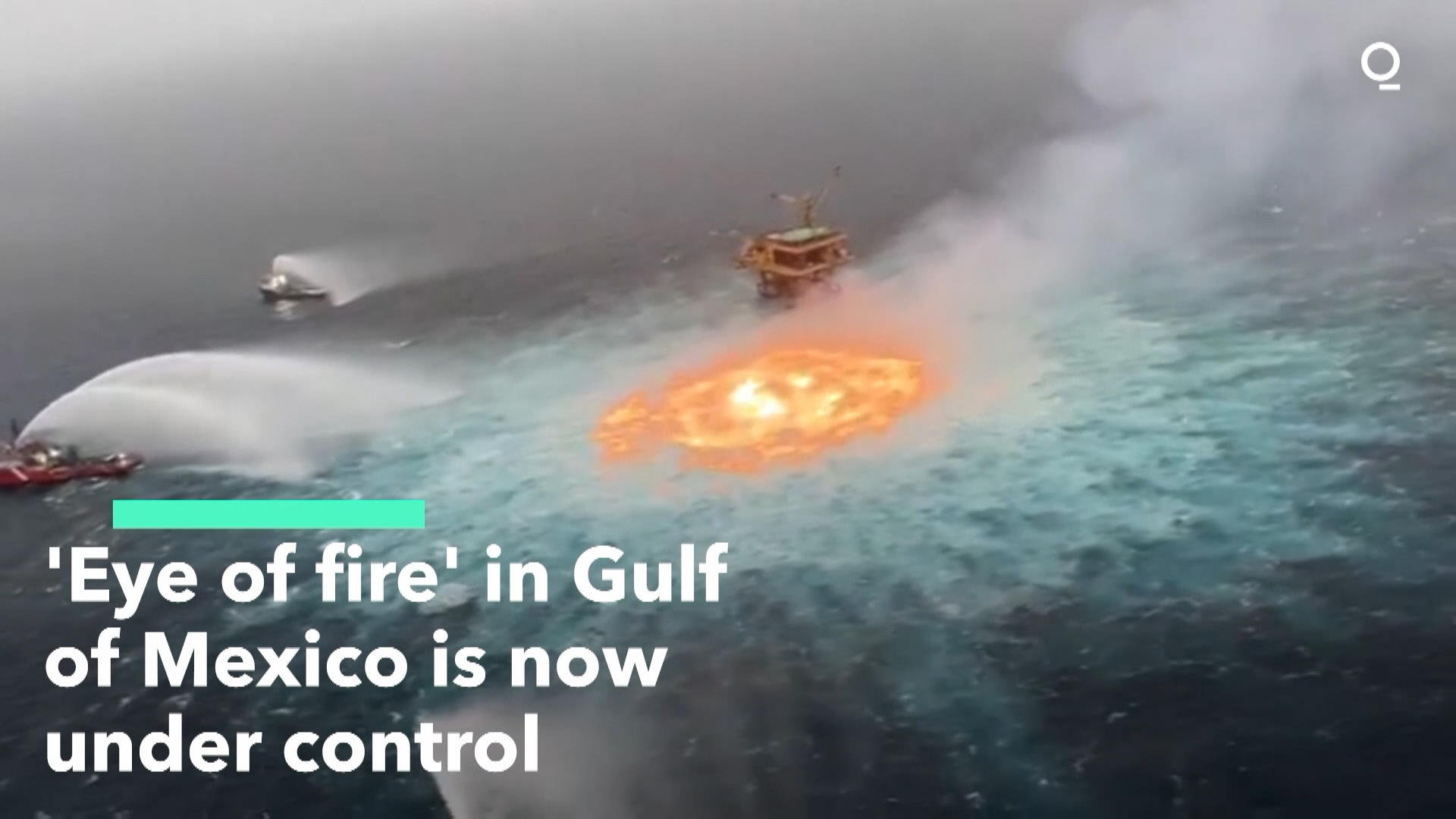 'Eye of Fire' Burns in Gulf of Mexico Bloomberg