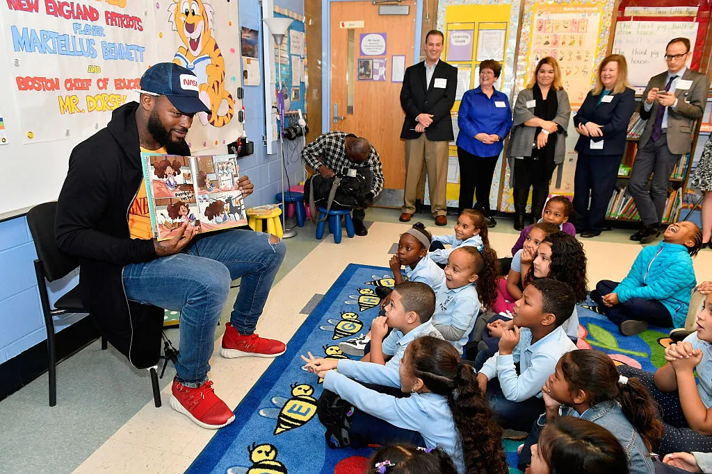 Where story time is appropriate.
