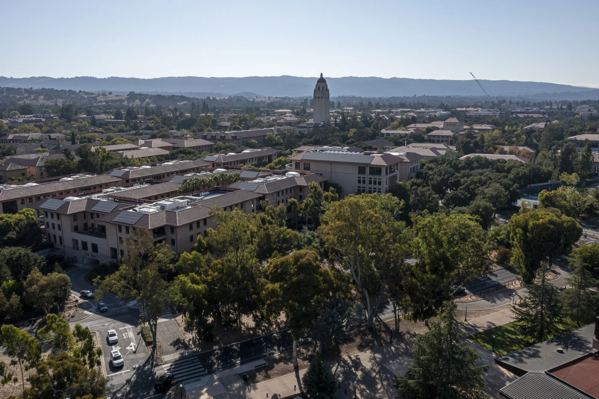 The Stanford University campus.