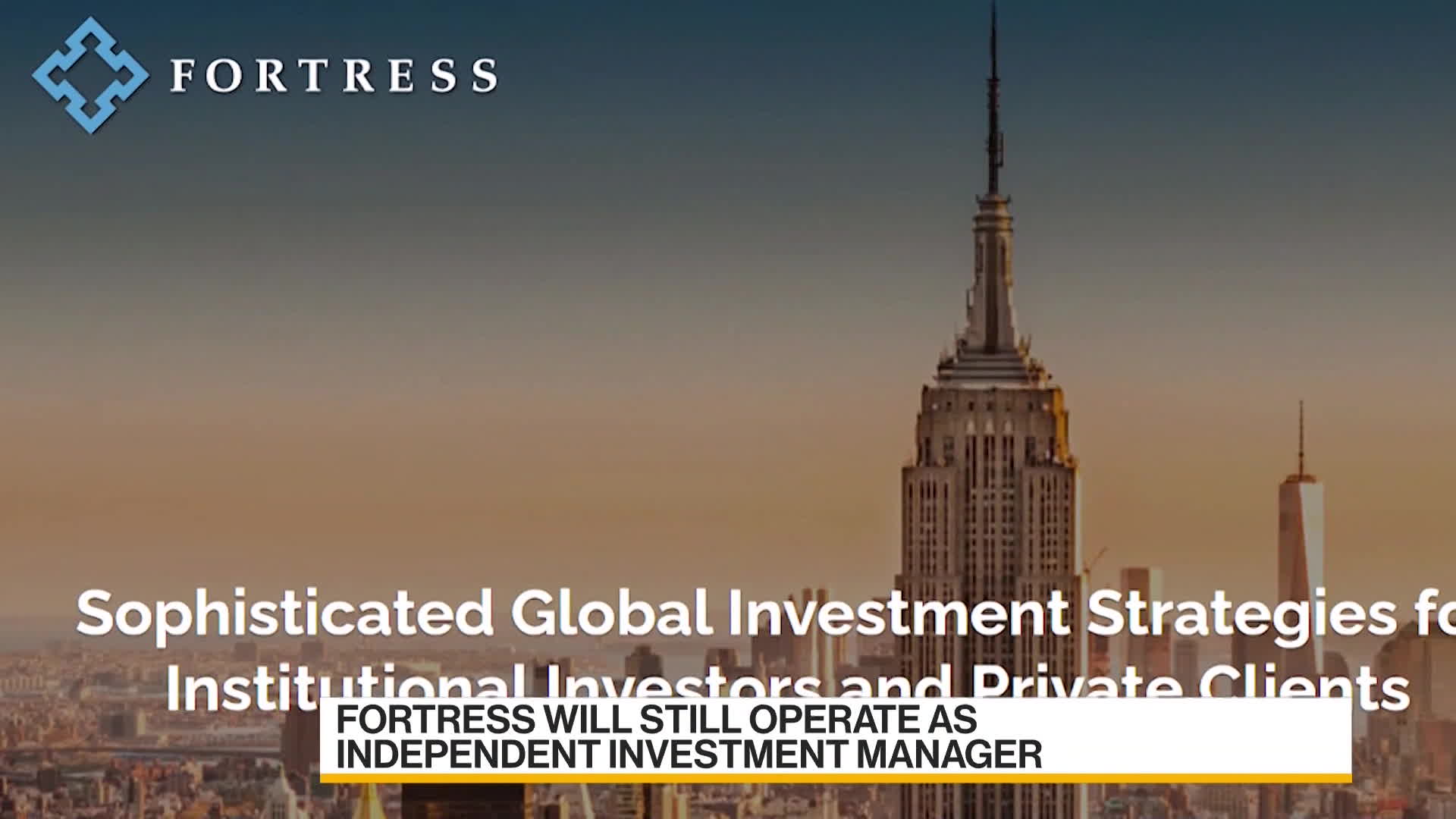 Watch SoftBank Sells Fortress Stake to Mubadala, Management Team