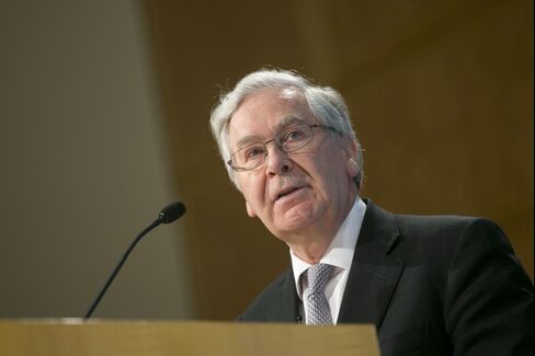 Bank of England Governor Mervyn King