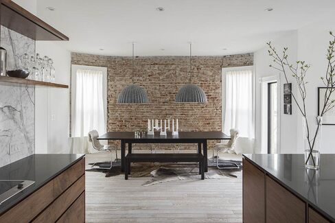 Pendant lights and exposed brick, two features that ranked high in Zillow Digs' study.